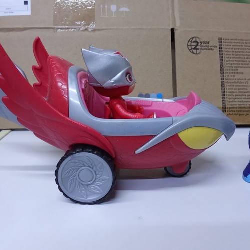 PJ Masks figures and Turbo Blast vehicle like new
