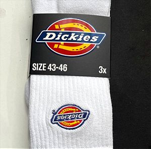 Κάλτσες Λευκές Dickies 3-pack
