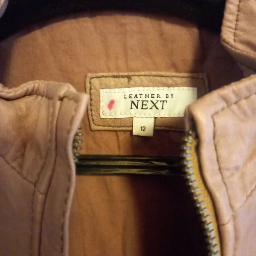 Leather women jacket Rosewood color, like new, Acne Studios