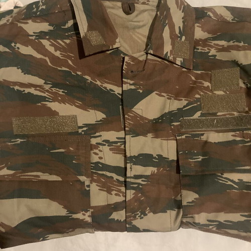 Camouflage jacket and pants set new