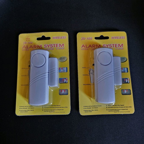 Alarm systems for doors, windows and balcony doors, new, pack of 2