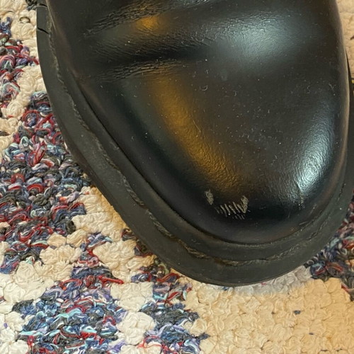Dr. Martens 1461 Oxfords Mono Smooth Black Size 36 Like New
