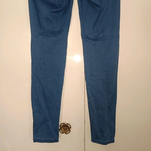 Tally Weijl denim leggings used, blue, size XS