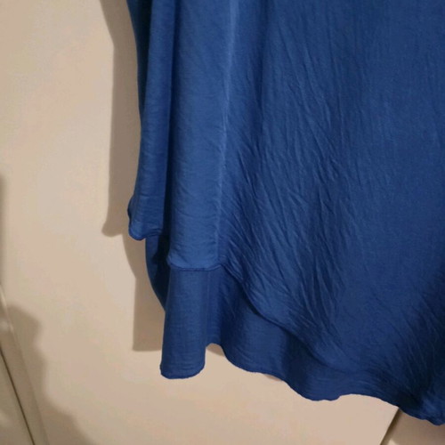 Celestino viscose dress large blue royal new with special design