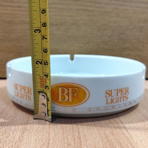 BF Bio Filter Super Lights Ceramic Ashtray like new