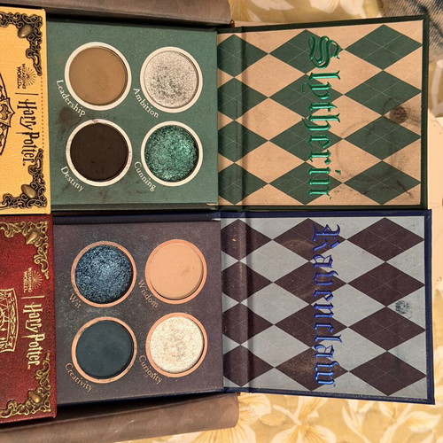 Harry Potter Themed Eyeshadow Set used