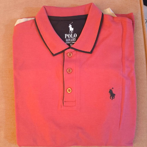 Polo NoM short-sleeve shirt new, red, size M