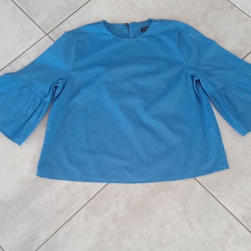 Zara women's blouse like new, size S, blue
