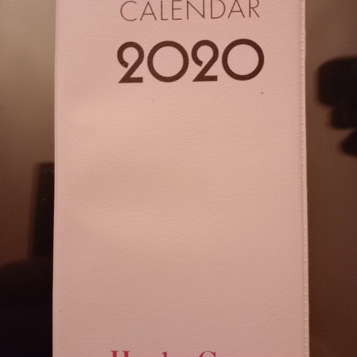 Hondos 2020 Collectible Agenda New