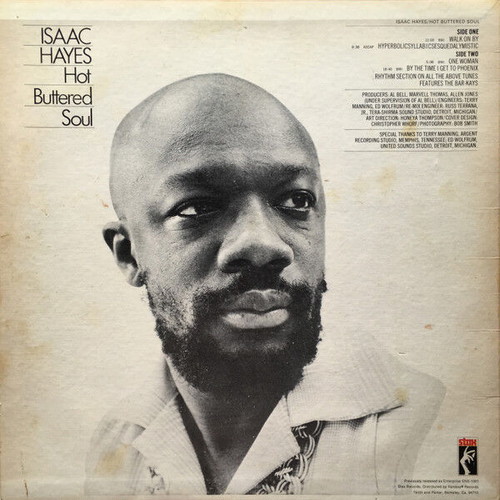 Isaac Hayes Hot Buttered Soul vinyl record used, R&B / Soul