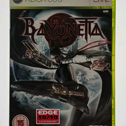 Xbox 360 Bayonetta like new, British Sega edition