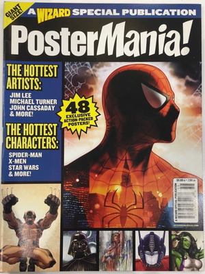 Postermania! Μεταχειρισμένο περιοδικό με 48 Marvel πόστερ