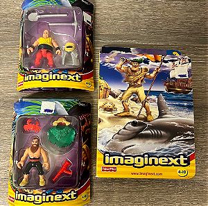 imaginext vintage toys set of 3