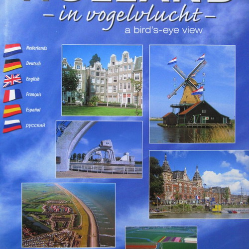 Holland in Vogelvlucht Travel Book like new, English