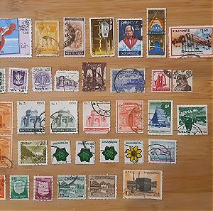 Ασία  - Σφραγισμένα Γραμματόσημα
