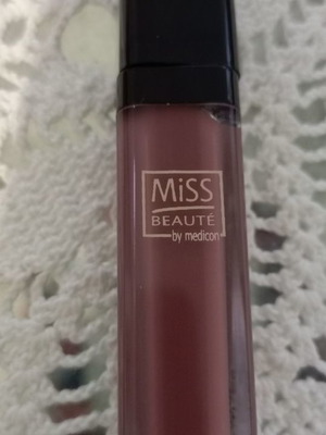 Κραγιόν ροζ καφέ με λάμψη σε μορφή lipgloss καινούργιο Miss Beaute Medicon