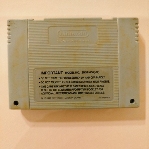 Starwing (Star Fox) used game for Super Nintendo