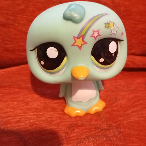 Littlest Pet Shop Jumbo Deco Pet Penguin figure used