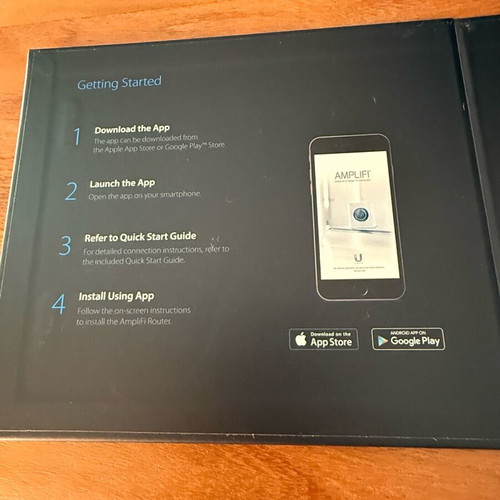 Ubiquiti AmpliFi HD AFi-R High-Performance Home Wi-Fi Mesh Router like new