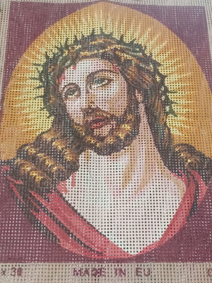 Unstitched embroidery kit with threads included, new