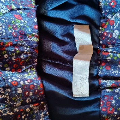 Skirt short used, airy with integrated belt size M