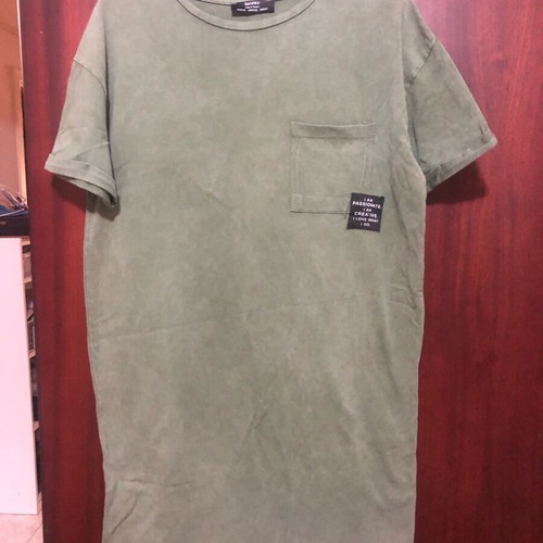 Bershka khaki blouse dress XS like new