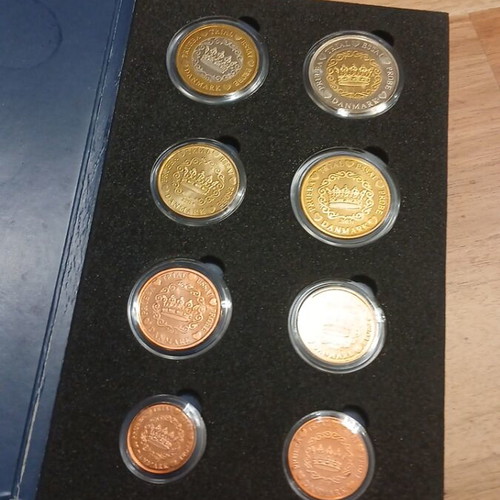 Denmark 2003 Euro Coin Set like new
