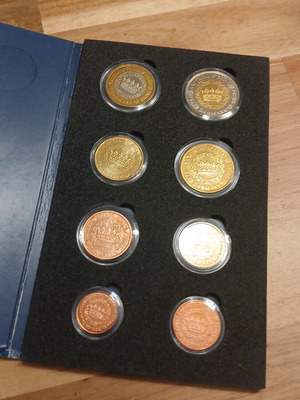 Denmark 2003 Euro Coin Set like new