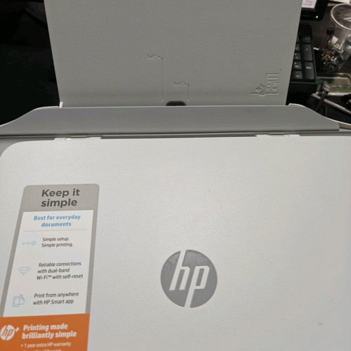 HP DeskJet 2720e printer used with scanner and WiFi