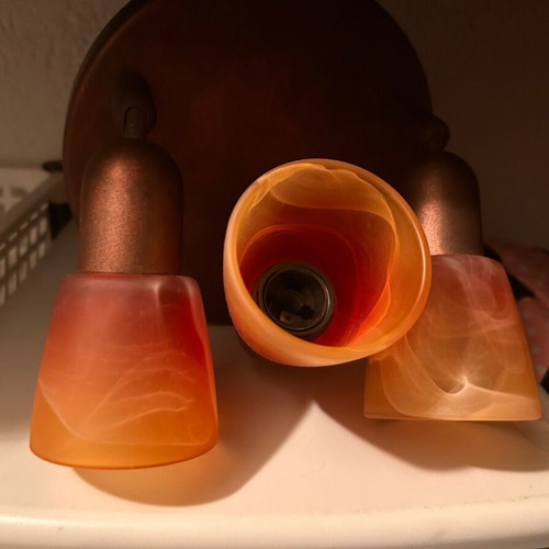 Wall or ceiling light like new, adjustable direction, E14 bulbs