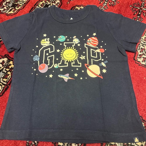 Gap t-shirt dark blue like new for 5 years old