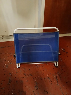 Backrest support used with adjustable 6-position foldable frame