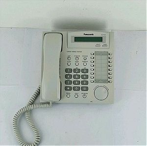 Τηλέφωνο γραφείου PANASONIC Digital εποχής 2010, τηλεφωνικού κέντρου Λευκό