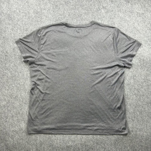 Dickies T-shirt men's short sleeve with pocket 2XL gray polyester