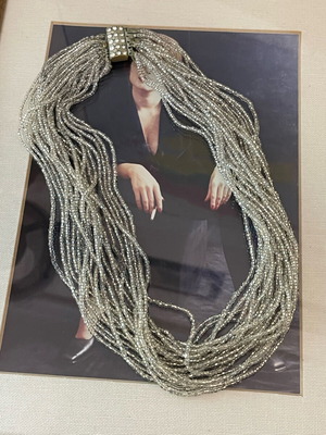 Art Deco Αντίκα Κολιέ Τσεχοσλοβακικό 48 εκ σαν καινούργιο