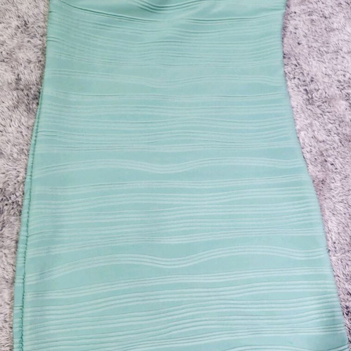 Mini strapless bodycon dress like new, turquoise, size S