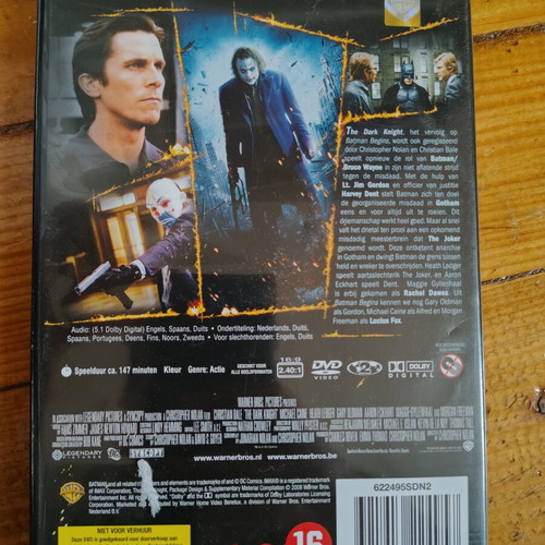 The Dark Knight DVD used, no English or Greek subtitles