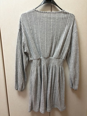 Dress size S gray like new