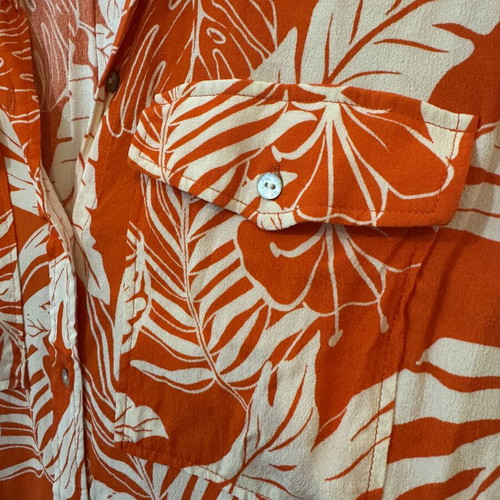 Mango two-piece set like new, small pants and medium shirt, orange