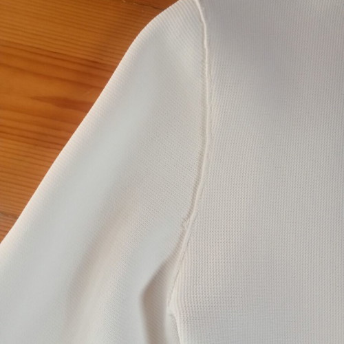 Zara knitted jacket new, white, size large