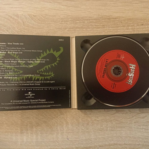 Compilation CD used, Latin genre