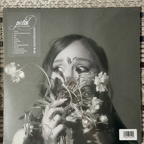 Ariana Grande Petal Limited Edition Gray Skies vinyl