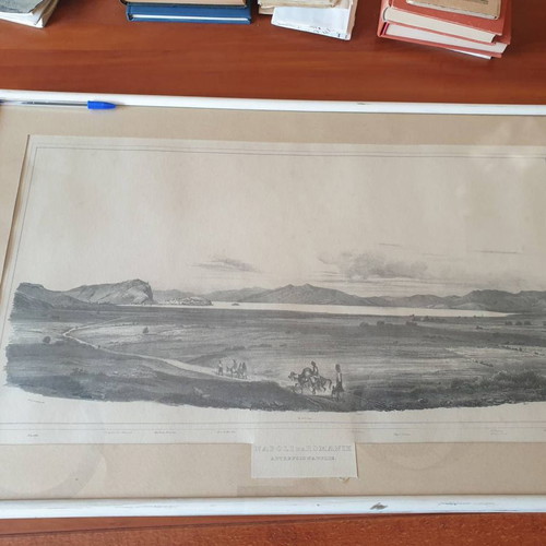 Nafplio engraving 1834 used by Otto Magnus von Stackelberg