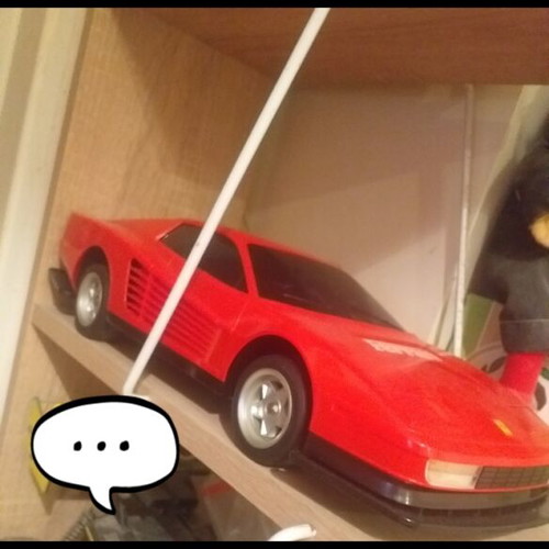 Nikko Ferrari RC Testarossa 1986 1/10 like new