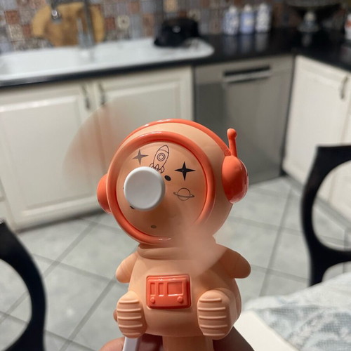 Children's bubble fan toy set like new
