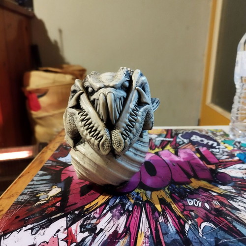 Dragon Sculpture marble small dragon figure new