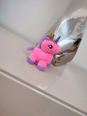 Laber Tiere plush unicorn like new with sound and movement