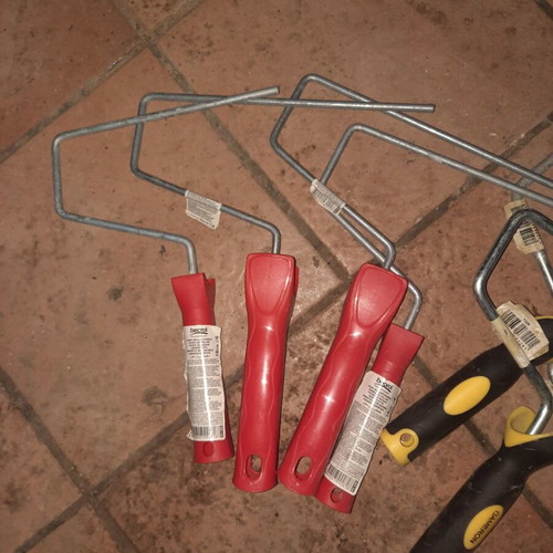Paint roller handles set of 8 new