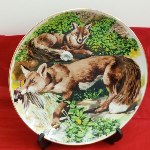 Ferran Sostres collectible porcelain plate, Forstenberg Germany
