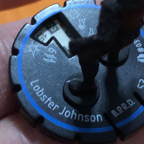 Lobster Johnson B.P.R.D. Heroclix #035 like new